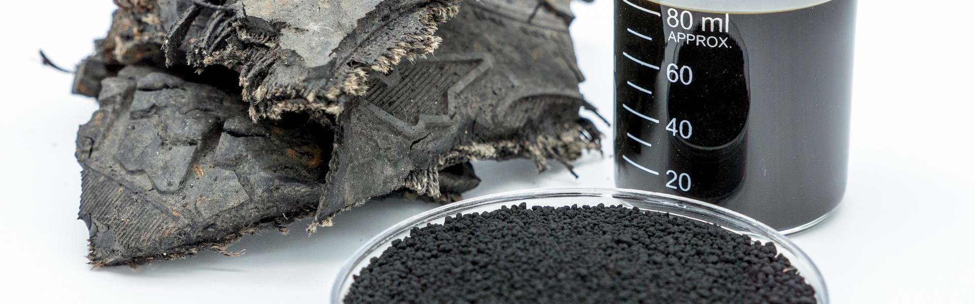 We are leaders in converting scrap tires into high grade fuel oil and recovered carbon black.