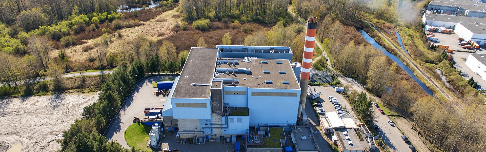 MSW Waste To Energy Plant Metro GVRD Vancouver Canada Municipal Solid Waste.