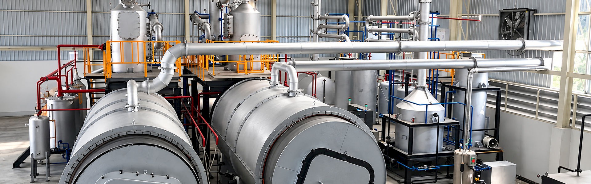 Marine Plastics Waste Polyolefin Scrap Plastic Batch Pyrolysis Pilot Oil Chemical Diesel Fuel Plant.