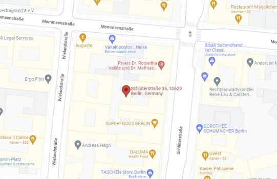 Germany Office map