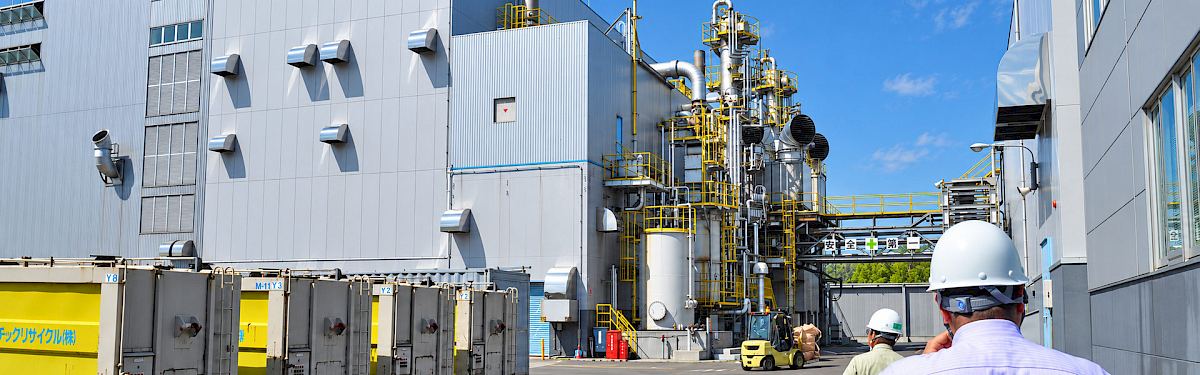 Spr Sapporo Plastic Pyrolysis Recycling Japan Waste Distillation Plant Combined Heat Power.