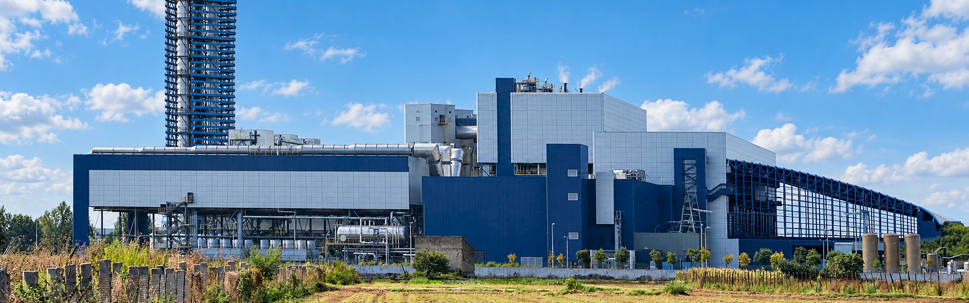 Acerra Waste To Energy WtE Plant Italy Europe Municipal Solid Waste Recycling.